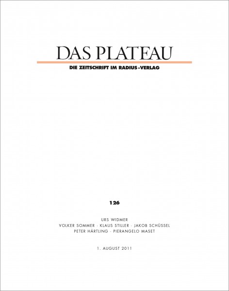 DAS PLATEAU No 126