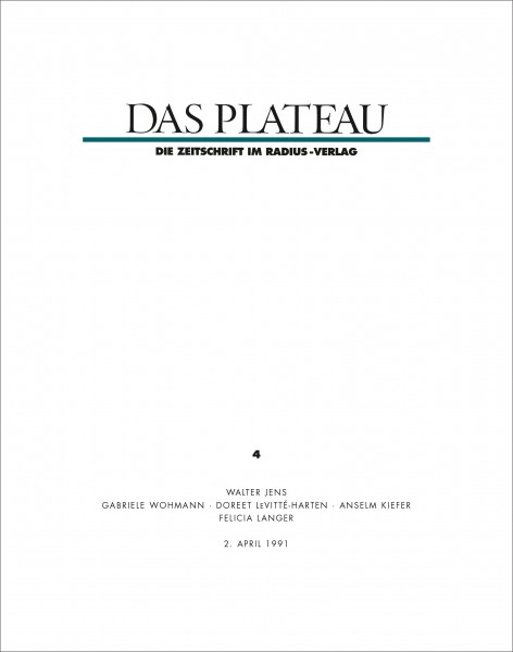 DAS PLATEAU No 4