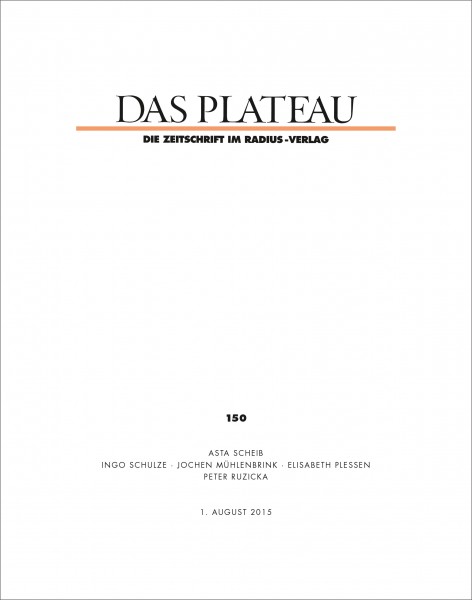 DAS PLATEAU No 150