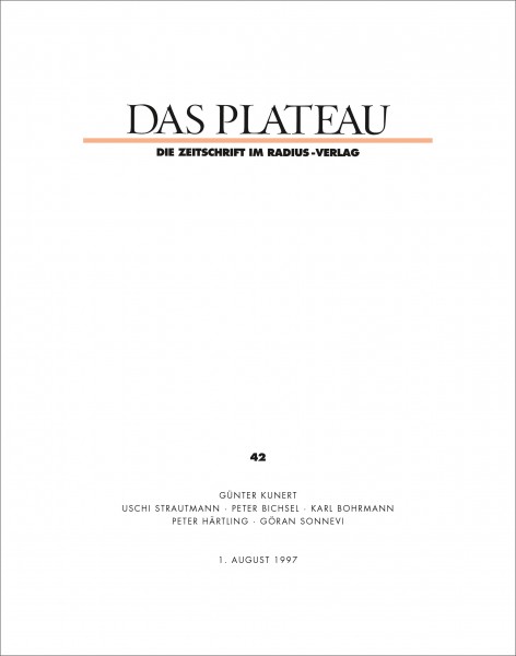 DAS PLATEAU No 42